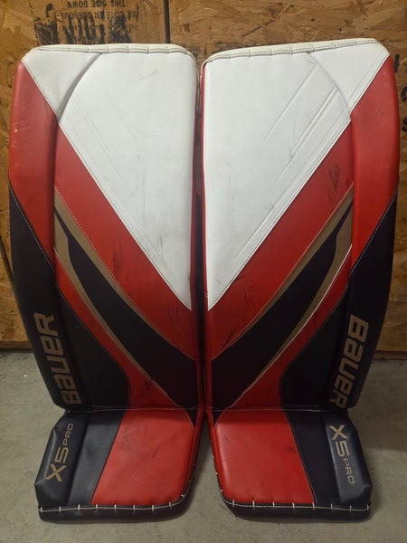 Medium Bauer Vapor X5 PRO Custom Goalie Leg Pads