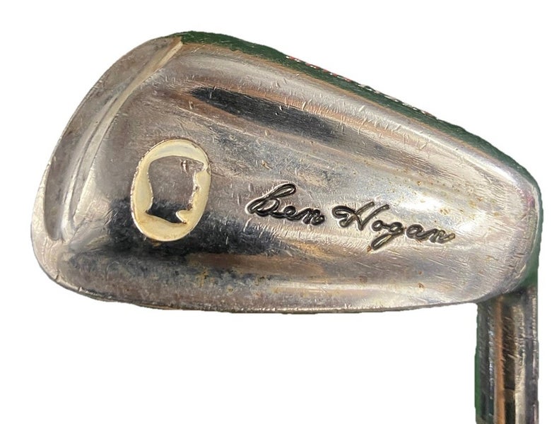 Ben Hogan White Cameo Equalizer Wedge RH Apex Stiff Steel 35.5" Leather Grip