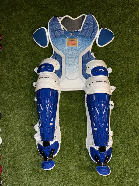 Rawlings Catcher Gear Salvador Perez Game Used SidelineSwap