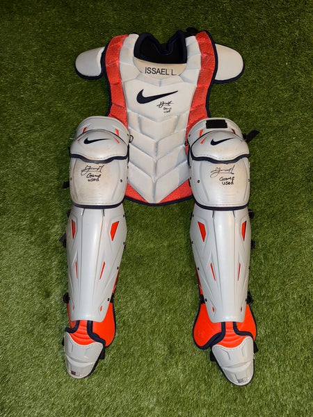 Nike Diamond Elite Catcher’s Gear Yanier Diaz Game Used 18”