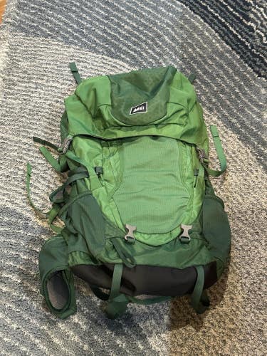 REI Passage 38 Pack Backpack Kids Hiking Backpacking Hiking Outdoors Green
