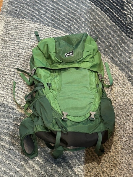 REI Passage 38 Pack Backpack Kids Hiking Backpacking Hiking Outdoors Green