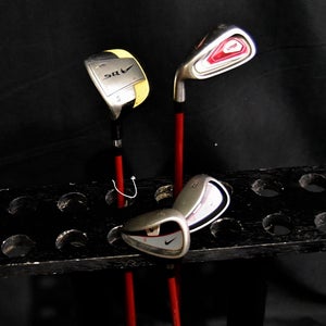 NIKE SQ GOLF SET 5W (30") , P, S, 5I (27") , JUNIOR FLEX