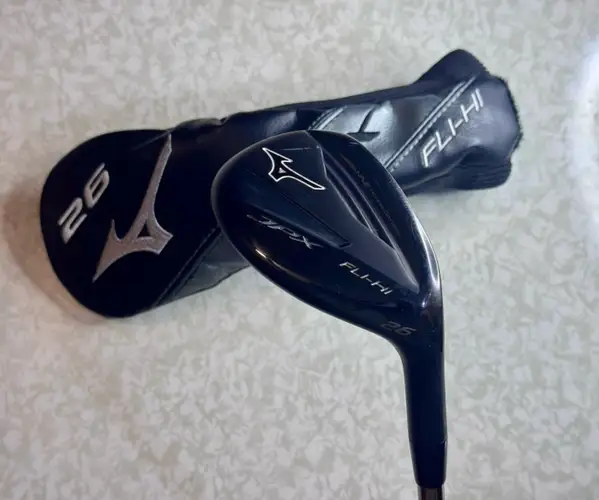 MIZUNO JPX 923 FLI HI 5H 26 DEGREE RECOIL ESX F2 Senior Flex RH With HC