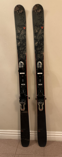 Kid's 2022 Rossignol 150 cm All Mountain Black Ops Smasher Skis With Bindings Max Din 10 (Used)