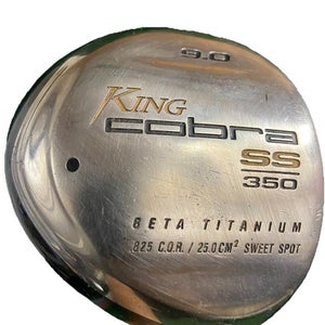 King Cobra 350 SS Titanium Driver 9* RH 60g Stiff Graphite 44.5 New Midsize Grip