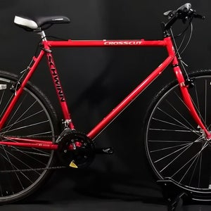 SCHWINN CROSSCUT HYBRID BIKE SIZE XL, 22", 21 SPEED, CR-MO STEEL