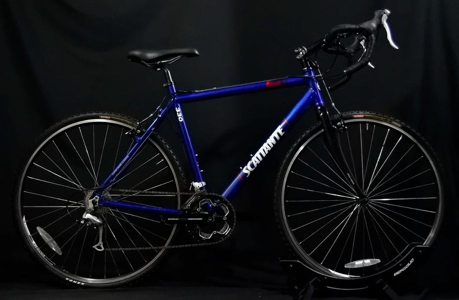 SCATTANTE 330 CX ROAD BIKE SIZE MEDIUM, 54 CM, 18 SPEED, ALUM WITH CARBON FORK