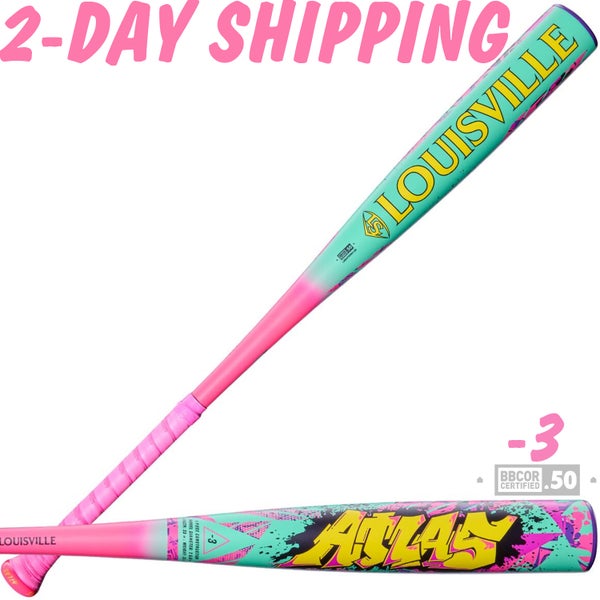 NEW | 2026 Louisville Slugger ATLAS WILDSTYLE 34" / 31 oz. Alloy BBCOR Baseball Bat | FAST SHIP