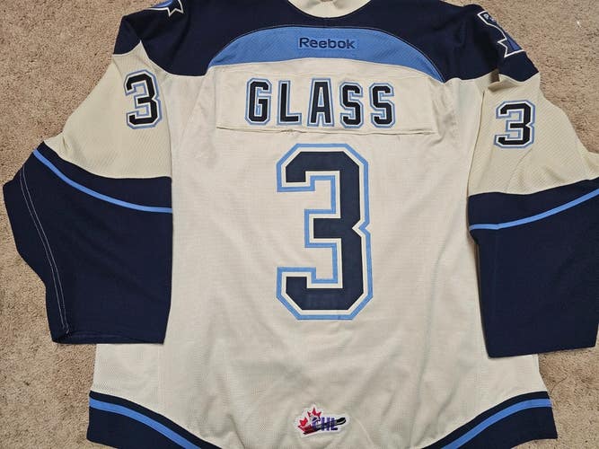 NATHAN GLASS 13'14 Sherbrooke Phoenix QMJHL Game Worn Hockey Jersey