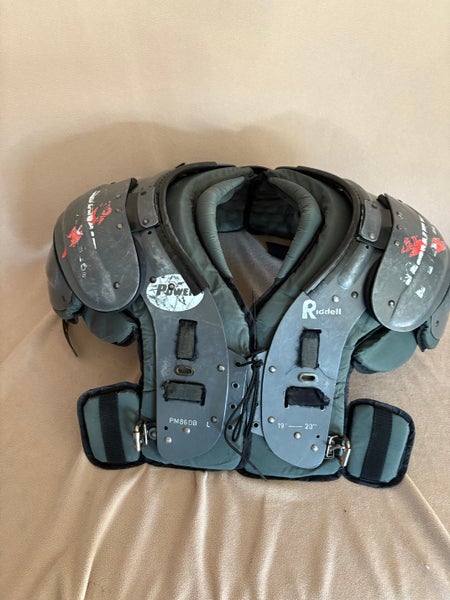 Large Adult Riddell Power Shoulder Pads (Used)