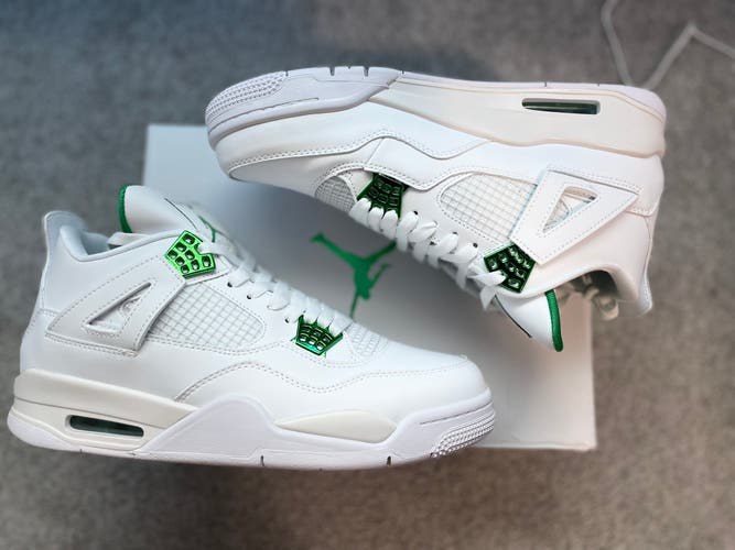 White Men's Size M 10.0 (W 11.0) Adult Air Jordan Jordan 4 Shoes (New)