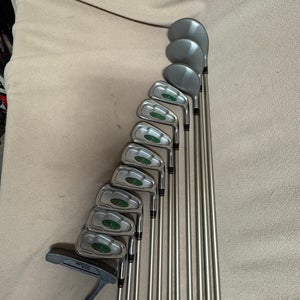 Men's PowerBilt Slam Right Handed Clubs (Full Set) Regular Flex 12 Pieces (Used)
