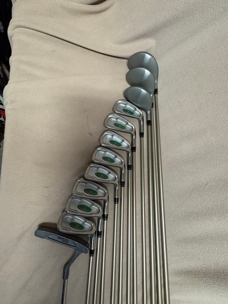 Men's PowerBilt Slam Right Handed Clubs (Full Set) Regular Flex 12 Pieces (Used)
