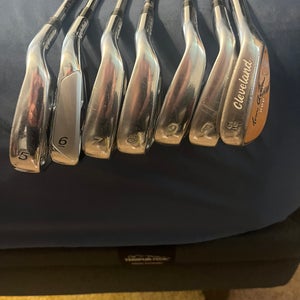 TaylorMade R7 CGB Right Handed Iron Set Regular Flex #5- #9, PW, Steel Shaft 52 wedge and Driver