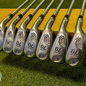 Right Handed Sub 70 799 Irons 6-PW/AW/SW FGS 60g Ladies Flex Graphite Club Set