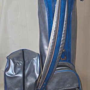 Vintage PING Golf Club Bag  4 Way. Single Strap with Rain Hood Cover
