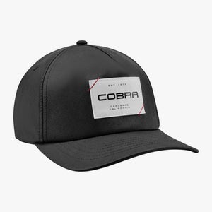 NEW Cobra EST Black Adjustable Snapback Golf Hat/Cap