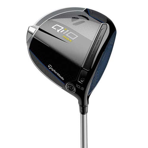 Taylor Made Qi10 Max Driver 10.5* (Mitsubishi Diamana T+ Regular, LEFT) NEW