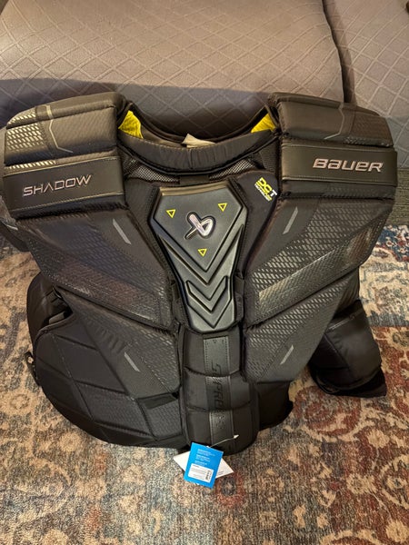 Large 2024 Bauer Shadow Goalie Chest Protector (New)