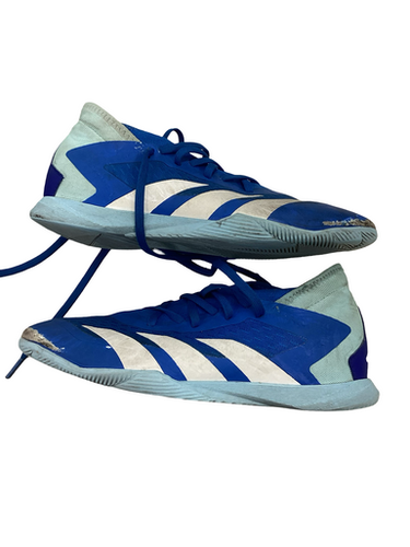 Used Adidas PREDATOR Soccer Indoor Shoes Royal Blue Junior 06 11613-S000169204
