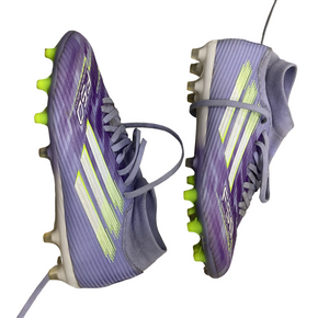 Used Adidas F50 SPARK FUSION Soccer Cleats Purple Junior 06 11613-S000169207