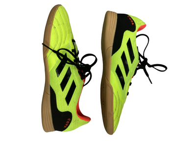 Used Adidas COPA Soccer Indoor Shoes Yellow Junior 06 11613-S000169203