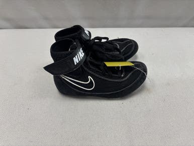 Used Nike Wrestling Shoes Black Junior 02 11490-S000266214
