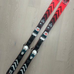 Racing 144 cm Volkl Racetiger GS Skis With Bindings (Used)