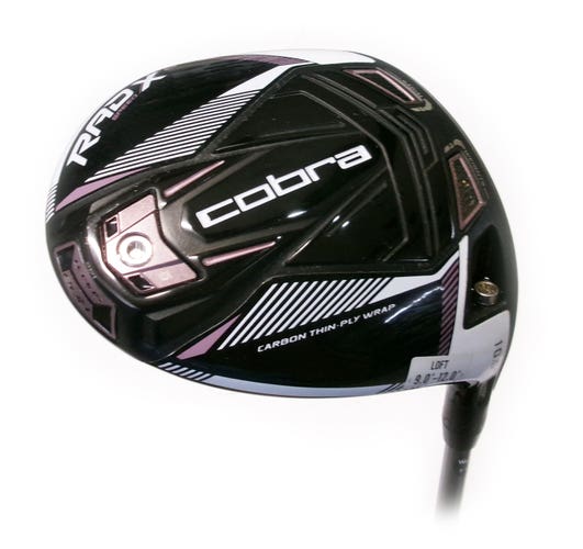 Womens Cobra RAD Speed XB 10.5* Driver Graphite Riptide CB 40g Ladies Flex