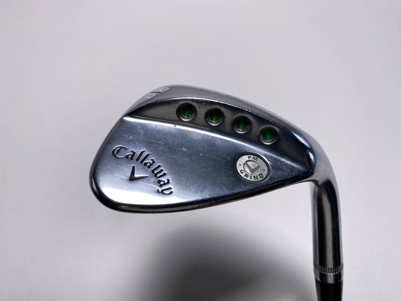 Callaway Mack Daddy PM Grind Lob Wedge LW 60* 12 Bounce KBS Hi-Rev 2.0 115g RH