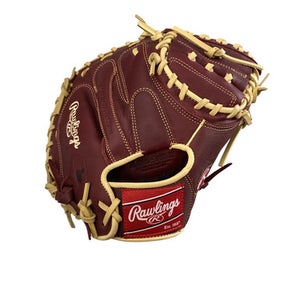 Used Rawlings SANDLOT BB/SB Catchers RH Throw Maroon 33" 11760-S000082845