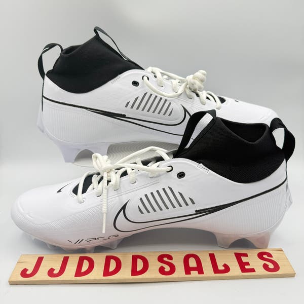 Nike Vapor Edge Pro 360‎ 2 Football Cleats Men 15 White Black FZ4267-100 NEW Men main image 4