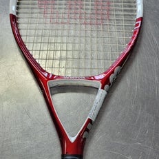 Used Wilson NCODE N5 Adult Tennis Racquet Red 4 3/8" 11497-C000152669