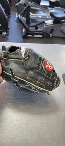 Used Rawlings RBG10B DAVID JUSTICE BB/SB Glove RH Throw Black 13" 11497-C000152666