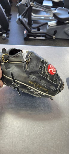 Used Rawlings RBG10B DAVID JUSTICE BB/SB Glove RH Throw Black 13" 11497-C000152666