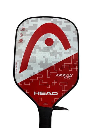 Used Head RADICAL ELITE Pickleball Racquet Red 11884-S000053681