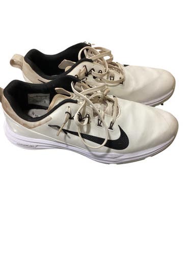 Used Nike Mens Golf Shoes White Senior 8 11884-S000053664