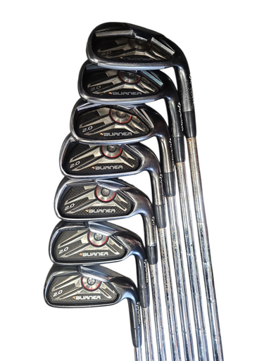Used Taylormade BURNER 2.0 Mens Iron Set RH 4I-PW 11850-S000021693