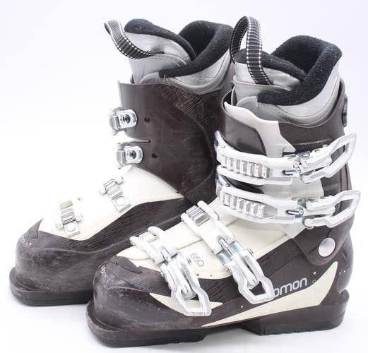 Salomon Divine 550 Womens Ski Boots - size 6.5 / Mondo 23.5 Used