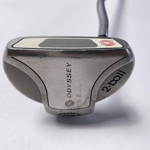 Odyssey White Steel 2-Ball Putter 34" Mens RH