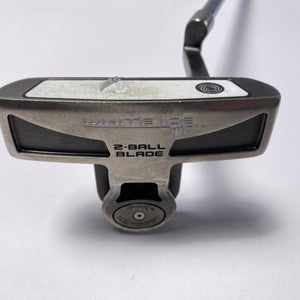 Odyssey White Ice 2-Ball Blade Putter 35" Mens RH