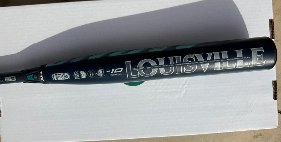 2025 Louisville Slugger Kryo Composite Bat (-10) 21 oz 31" (Used)