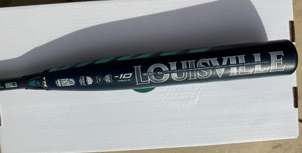 2025 Louisville Slugger Kryo Composite Bat (-10) 21 oz 31" (Used)