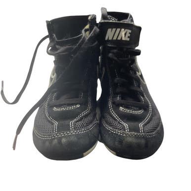 Used Nike Wrestling Shoes Black Junior 01 11479-S000405424