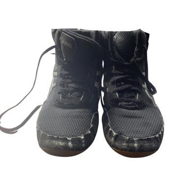 Used Asics Wrestling Shoes Black Junior 05 11479-S000405425