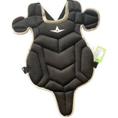 Used All-Star CHEST PROTECTOR Catchers Chest Protector Black Junior 11479-S000405395
