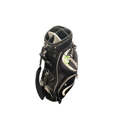 Used Taylormade STAFF BAG Mens Cart Bag Black 11479-S000405360