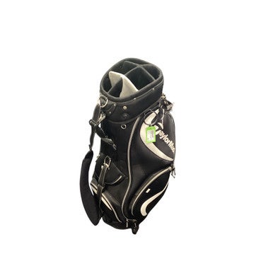Used Taylormade STAFF BAG Mens Cart Bag Black 11479-S000405360