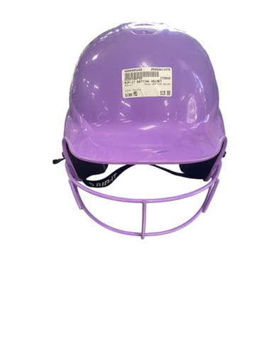 Used RIP-IT BATTING HELMET Batting Helmet w/Mask Purple MD 11479-S000405349